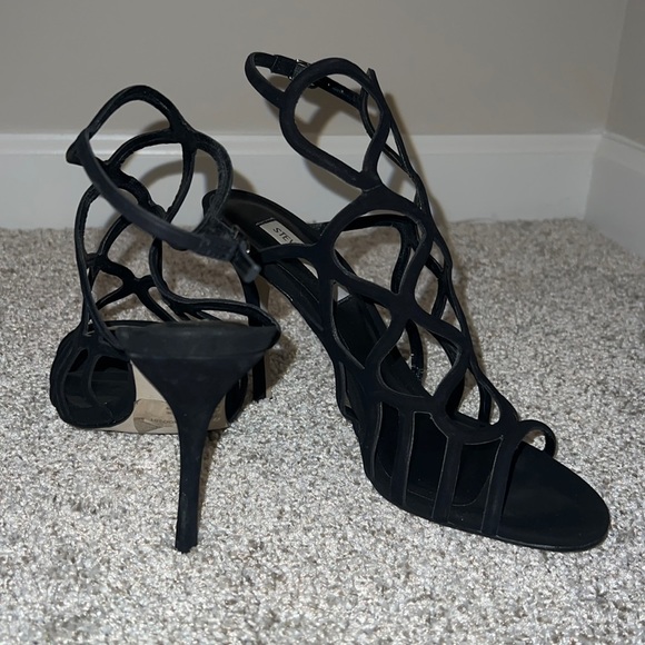 🛑 Black Steve Madden Teagan Sandal - Picture 3 of 4